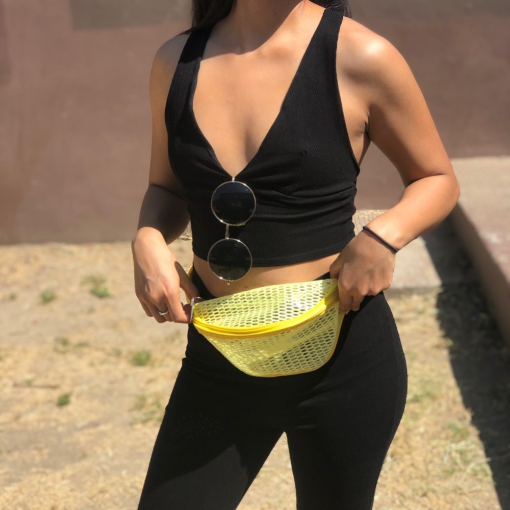 Yellow Fanny Pack